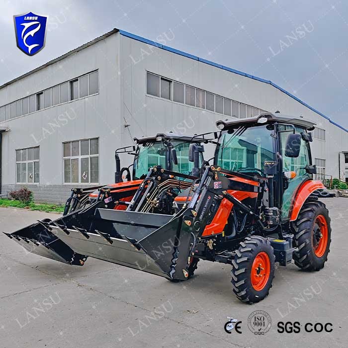 Tractor de baix consum de combustible amb canvi de llançadora totalment sincronitzat